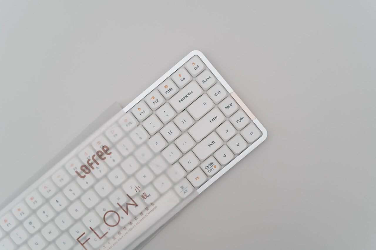 [美品 即発送] Lofree flow ＋ 純正スイッチセット　US配列　静音ロープロファイル